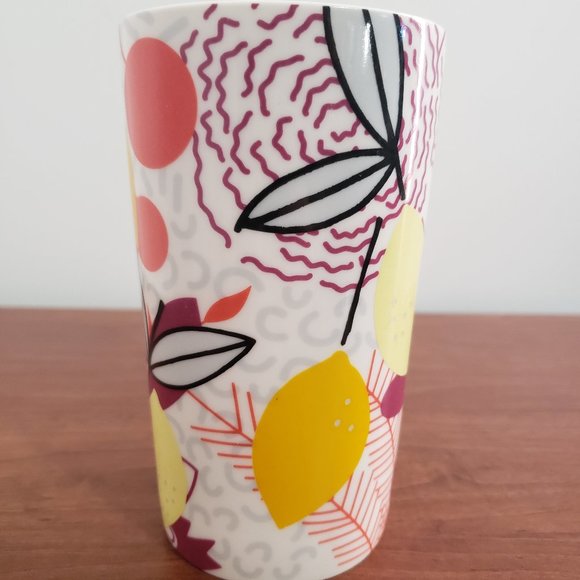 Starbucks Mug Coffee Tea Floral Design Flower Design Collectable 2015 473ml 16oz - Picture 2 of 5